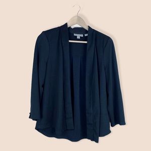 Dana Buchman Travel Cardigan Black Sz L